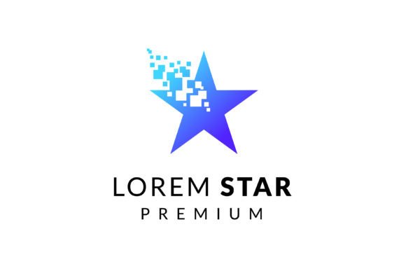 Crafting Your Brand’s Signature Mark: The Pixel Star Logo Design