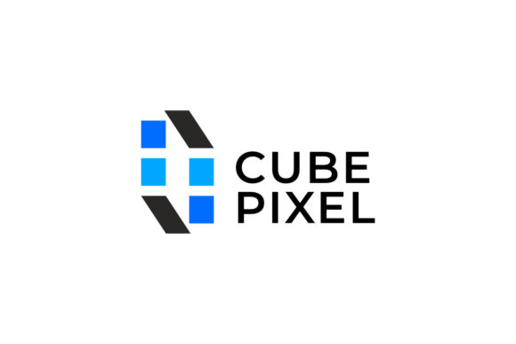 Cube Pixel Logo: A Modern Typeface for Bold Visual Identity